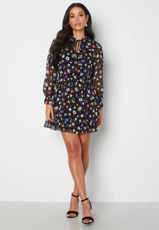 Zarah Printed L/S Dress