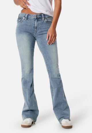 Becca Mid Rise Bootcut Flap