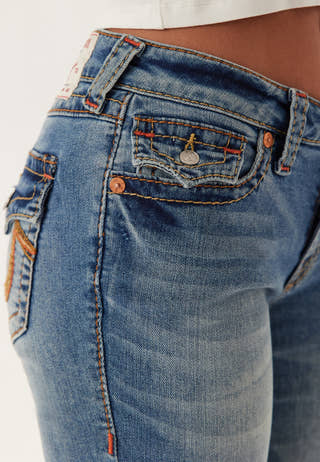 Rainbow Pkt Becca Mr Bootcut Big T