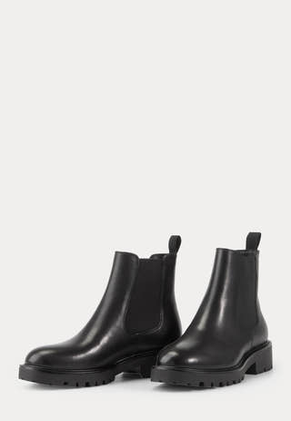Kenova Chunky Leather Boots