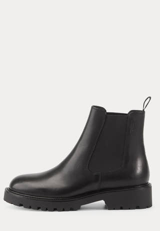 Kenova Chunky Leather Boots