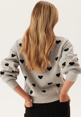 Awheart Ls O-neck Knit