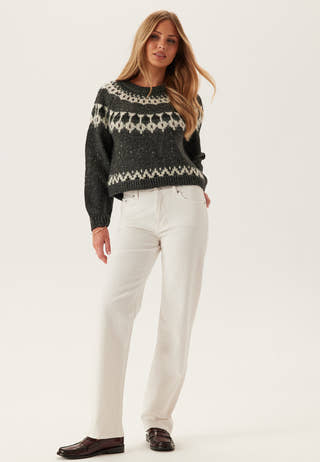 Awtillie Ls O-neck Knit