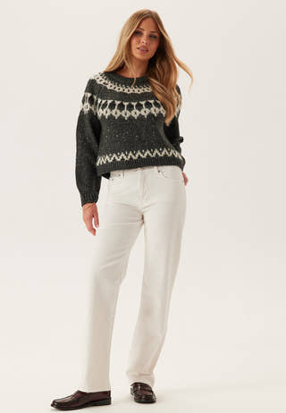 Awtillie Ls O-neck Knit