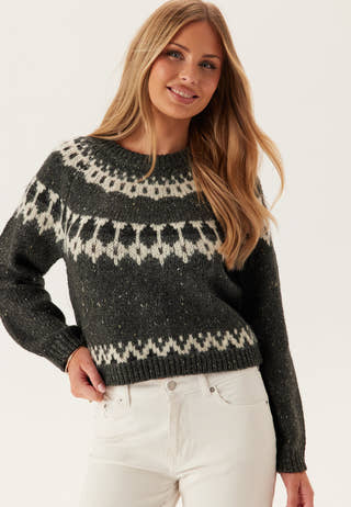 Awtillie Ls O-neck Knit