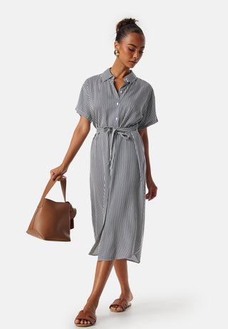 Bumby SS Calf Shirt Dress
