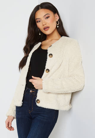 Cozy Amanda short teddy jacket