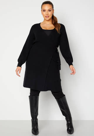 Briahermosa LS Wrap Dress