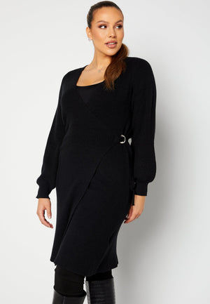 Briahermosa LS Wrap Dress