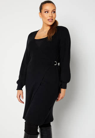 Briahermosa LS Wrap Dress