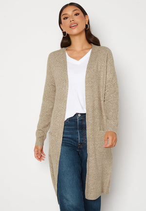 Doffy LS Long Open Cardigan