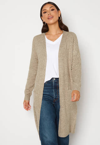 Doffy LS Long Open Cardigan