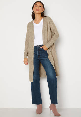 Doffy LS Long Open Cardigan