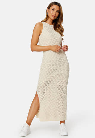 Evelyn Crochet 7/8 Dress