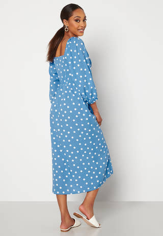 Ginna 3/4 Smock Square Dress