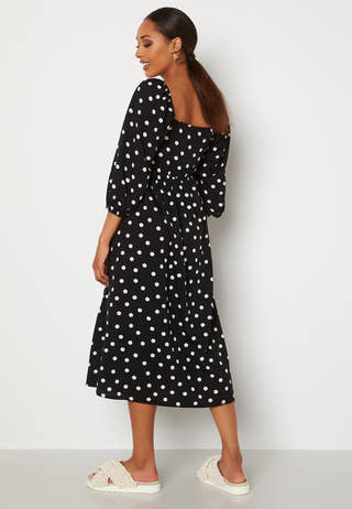 Ginna 3/4 Smock Square Dress