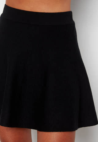 Gold Short Skater Skirt
