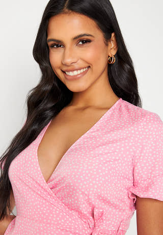 Henna 2/4 Wrap Dress