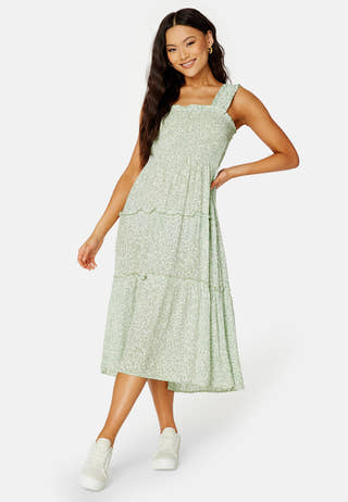 Jenny SL Smock Calf Dress