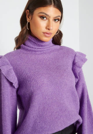 Kaia LS Funnelneck Blouse