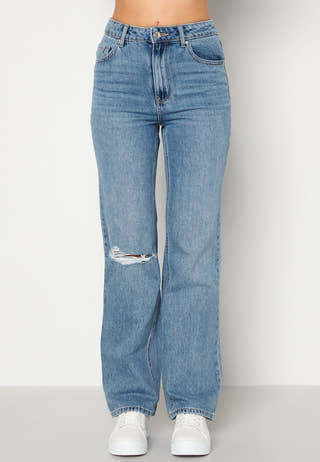 Kithy HR Loose STR Destroy Jeans