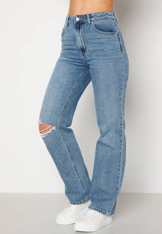 Kithy HR Loose STR Destroy Jeans