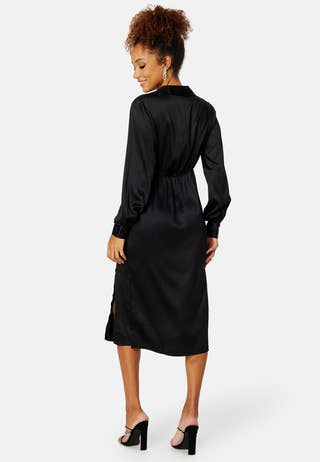 Kleo LS Calf Shirt Dress