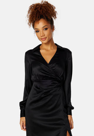 Kleo LS Calf Shirt Dress