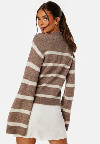 Lefile LS O-neck Button Pullover