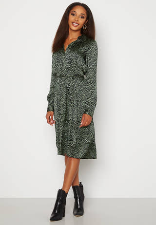 Leona Calf Shirt Dress