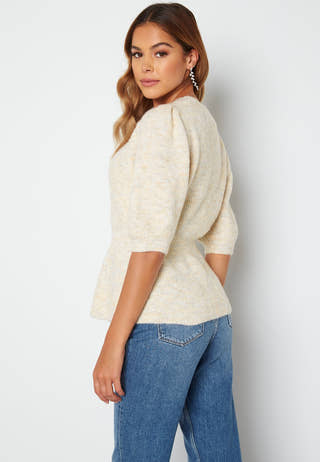 Mette 2/4 Peplum Blouse