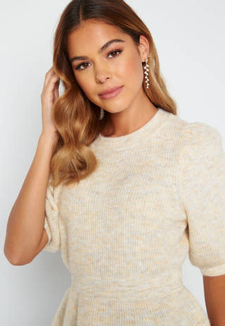Mette 2/4 Peplum Blouse
