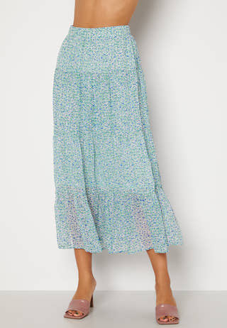Minna AOP Ankle Skirt