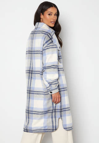 Nelly Check Long Coat