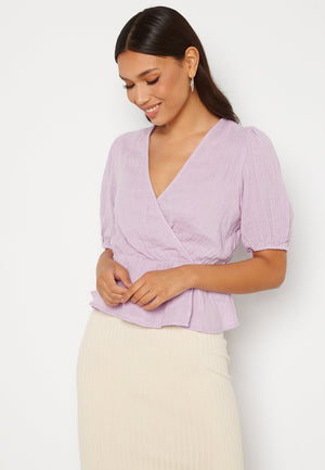 Petrine S/S Wrap Top