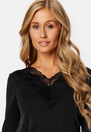 Phine LS Lace Top