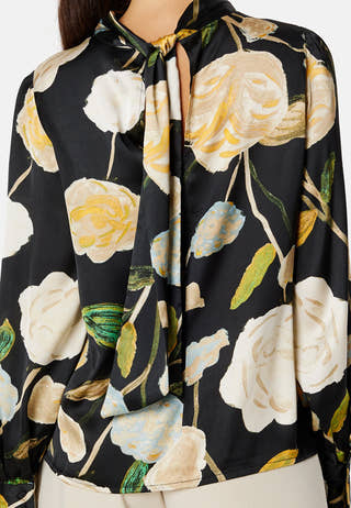 Renee Noa LS Tie Top