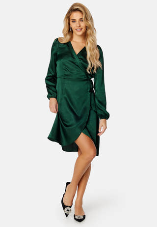 Sabi LS Wrap Dress