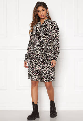 Saga Collar Shirt Dress