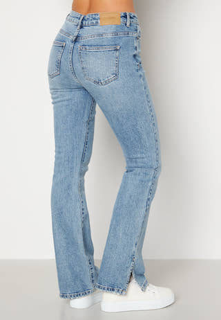 Selma HR Flare Slit Jeans
