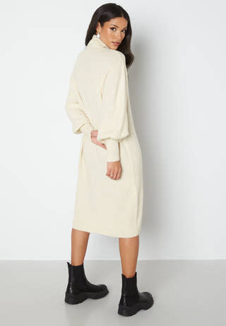 Toka L/S Wrap Neck Dress