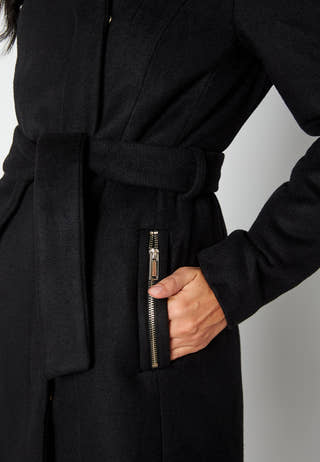 Twodope Belt 3/4 wool jacket