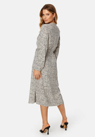 Vica LS Shirt Calf Dress