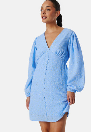 Vmamanda LS V-Neck short dress