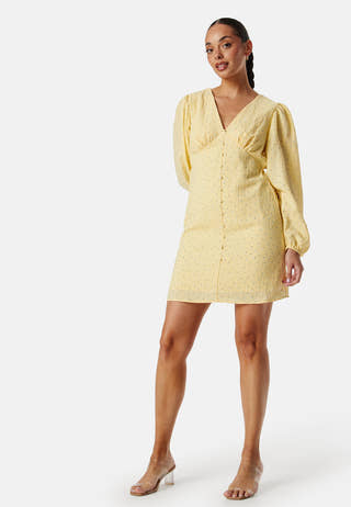Vmamanda LS V-Neck short dress