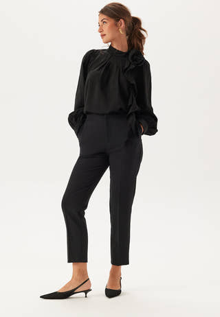 Vmbailey Ls Frill Top Wvn