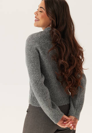 Vmbang Ls High Neck Zip Cardig