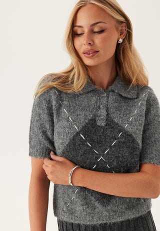 Vmbliss 2/4 POLONECK PULLOVER