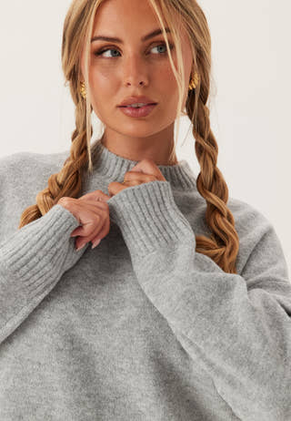Vmboom Ls O-neck Pullover