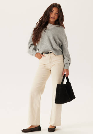 Vmboom Ls V-neck Pullover